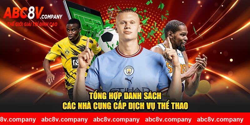 Tổng hợp danh sách các nhà cung cấp dịch vụ thể thao